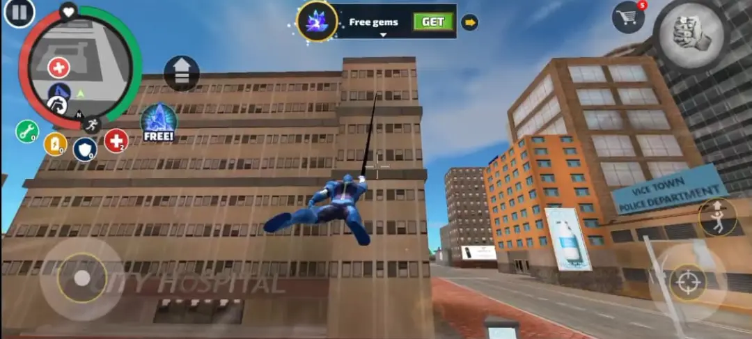 rope hero gameplay