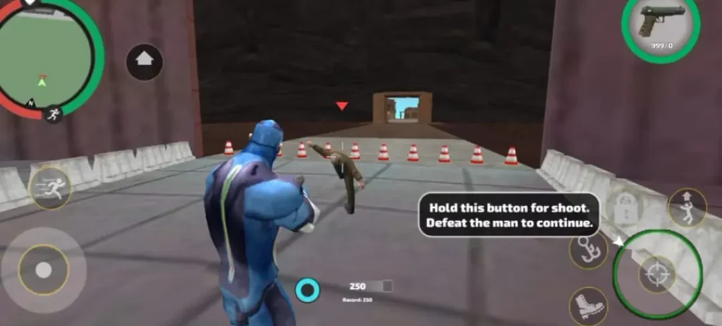 hd performance in rope hero city