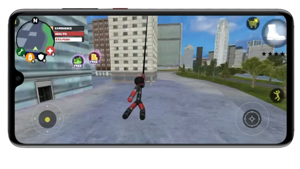 overview of stickman rope hero